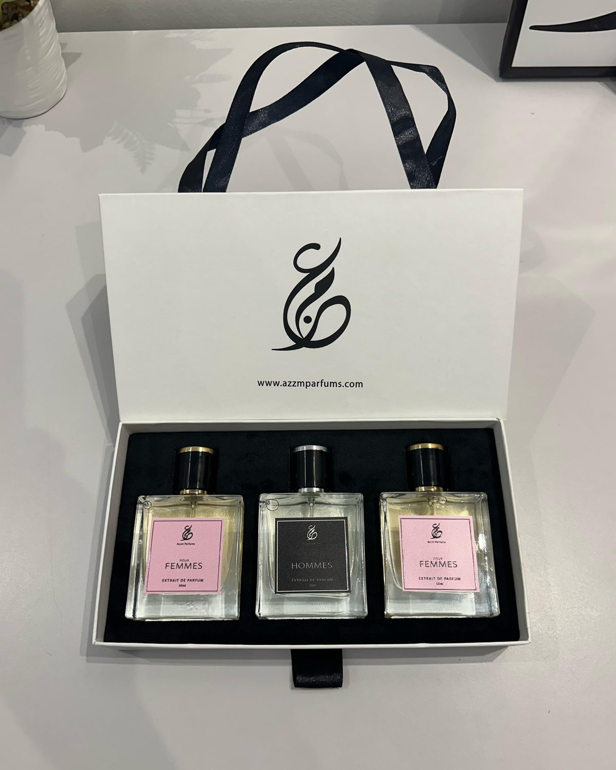 Pack AZZM – 3 PARFUMS AU CHOIX